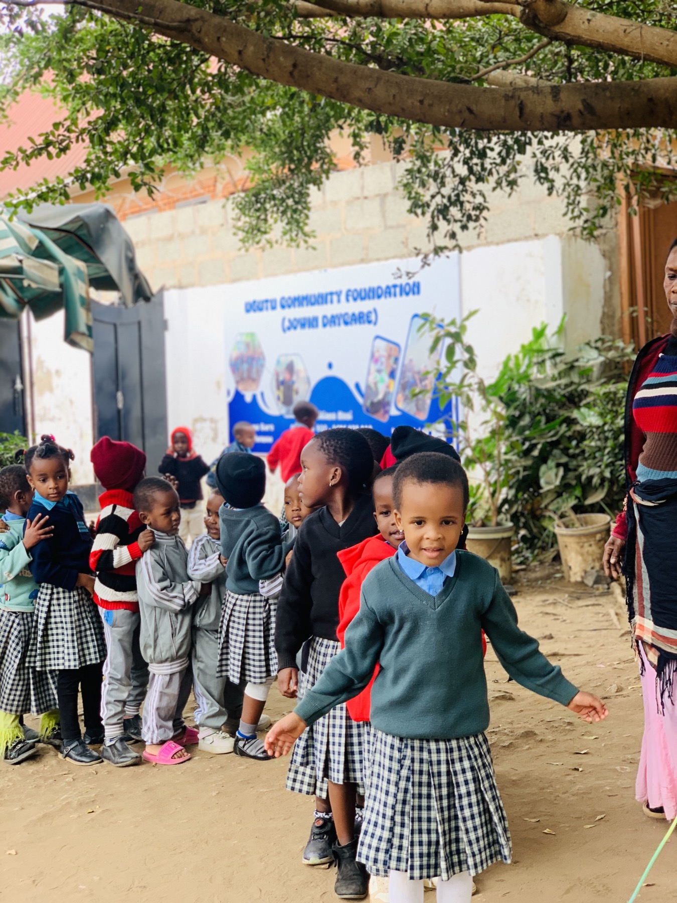 Children at a UGUTU Community Foundation school